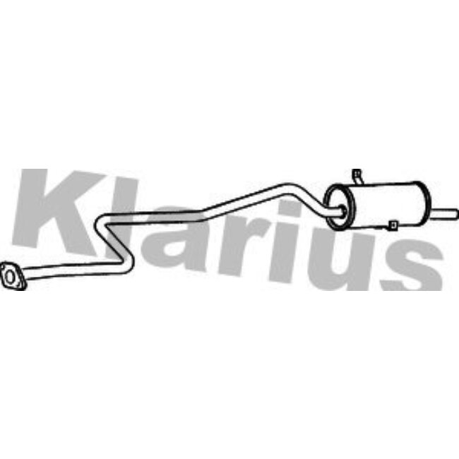 Tube D'échappement Klarius 260120