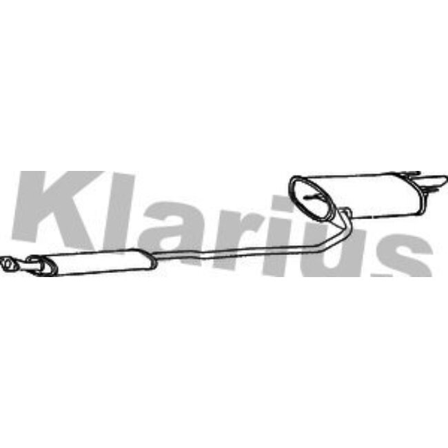 Tube D'échappement Klarius 270202