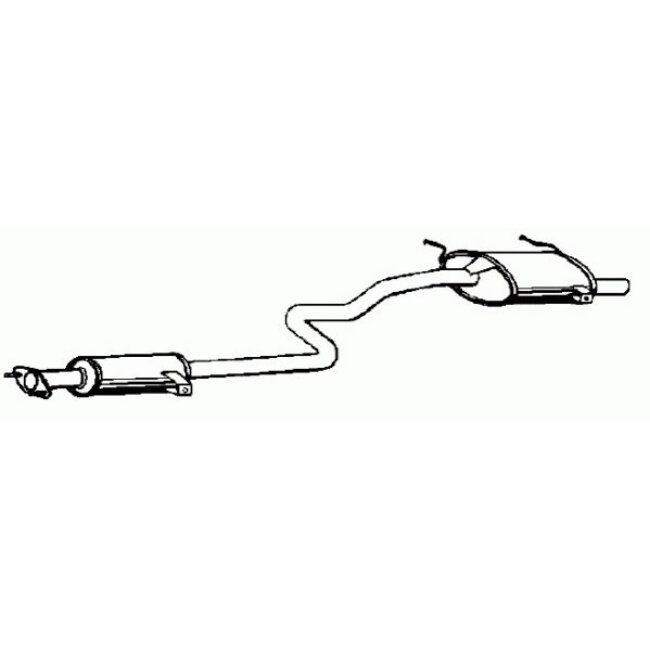 Silencieux Arrière Nps S430i21