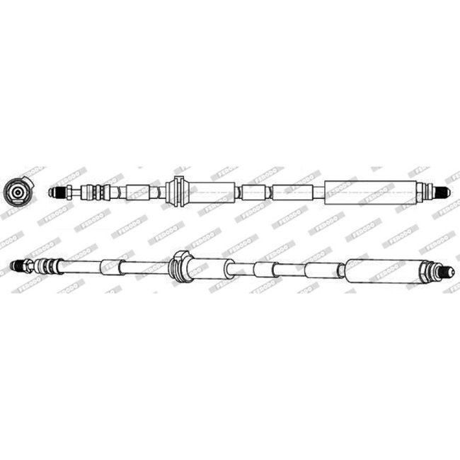 Flexible De Frein Ferodo Fhy2761