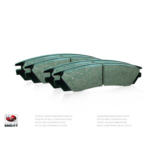 4 Plaquettes De Frein Nps N360n71