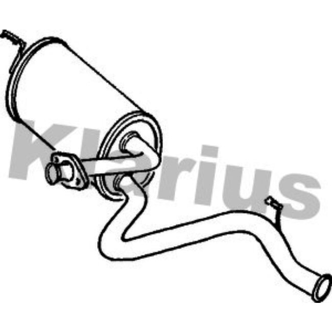 Silencieux Arrière Klarius 230586