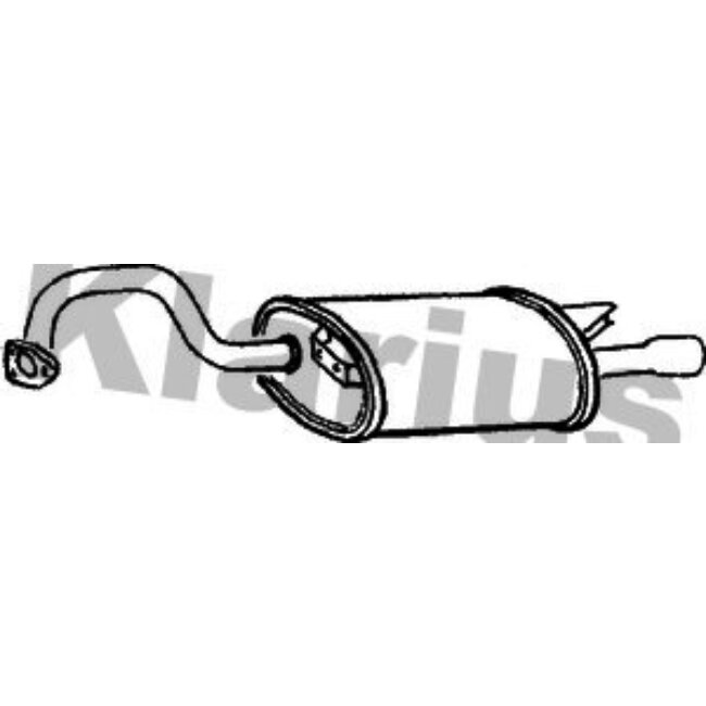 Tube D'échappement Klarius 230722