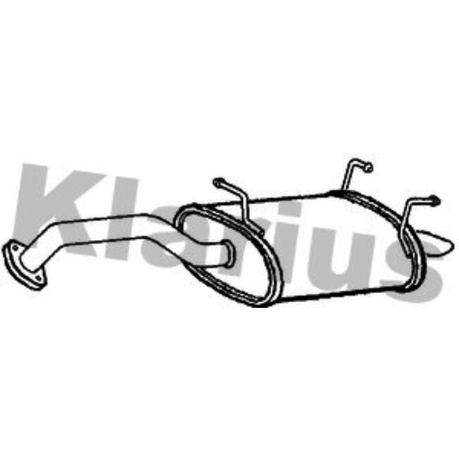 Silencieux Arrière Klarius 240814