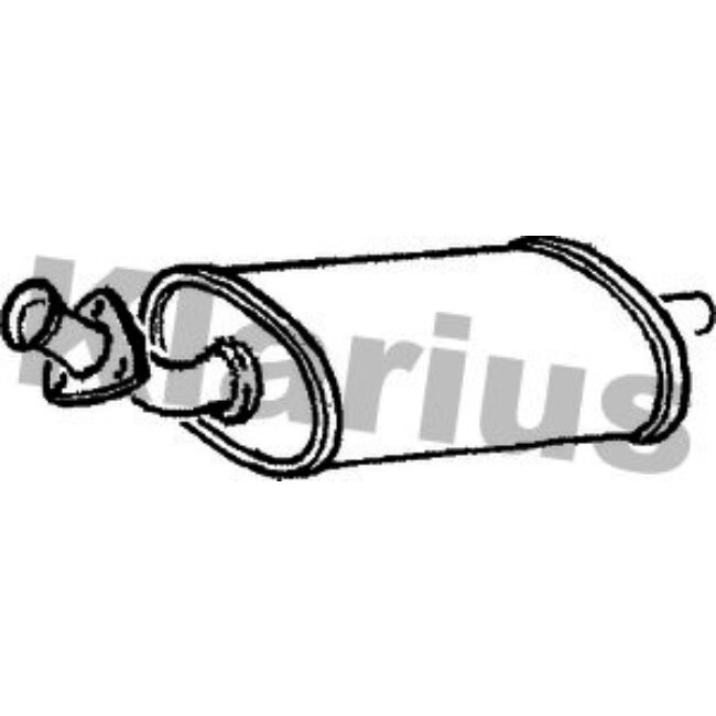 Silencieux Intermédiaire Klarius 210667