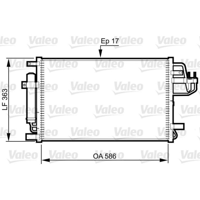 Condenseur Valeo 814347