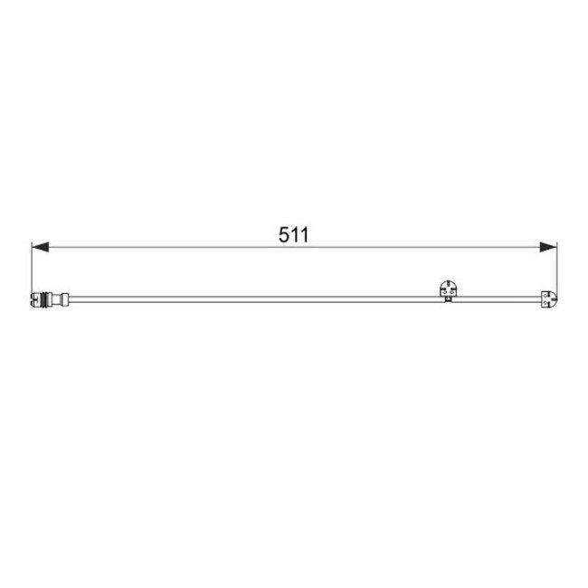 Témoin D'usure Bosch 1987474557