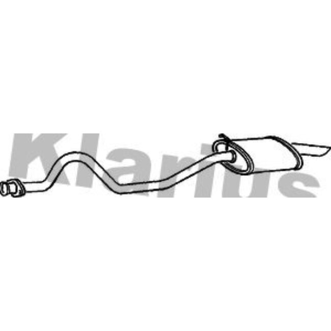 Silencieux Arrière Klarius 250159