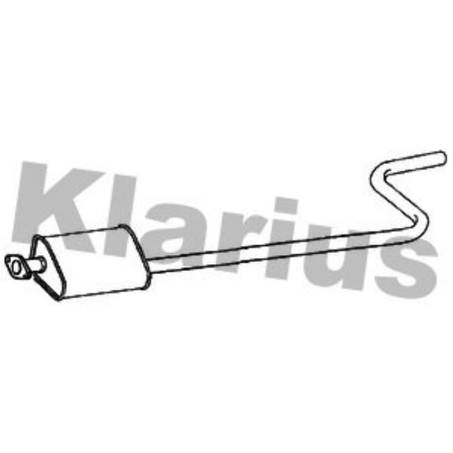 Tube D'échappement Klarius 261209