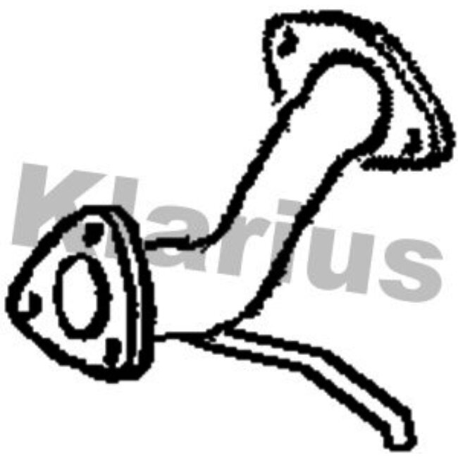 Tube D'échappement Klarius 110407