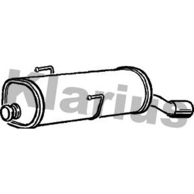Silencieux Arrière Klarius 211001