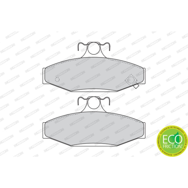 4 Plaquettes De Frein Ferodo Fdb1157