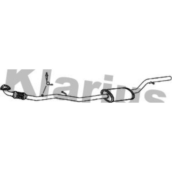 Silencieux Intermédiaire Klarius 260866