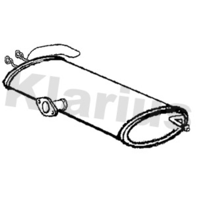 Tube D'échappement Klarius 221676