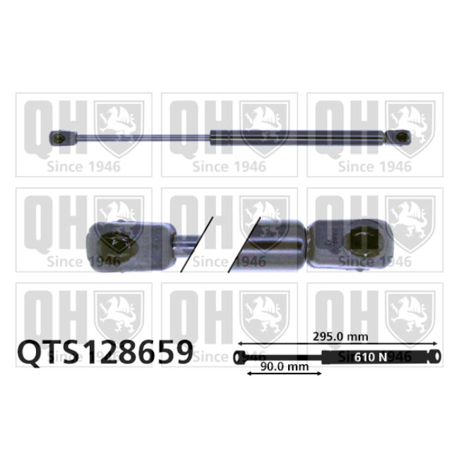 Vérin De Coffre Quinton Hazell Qts128659