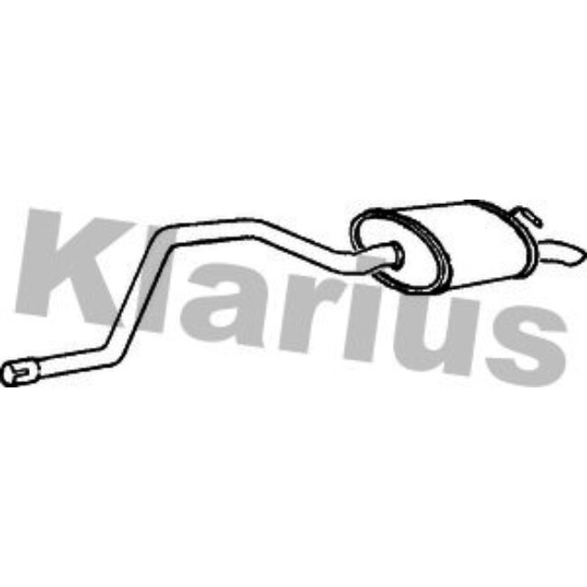Tube D'échappement Klarius 250343