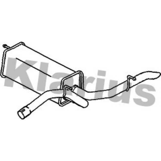 Silencieux Arrière Klarius 230904