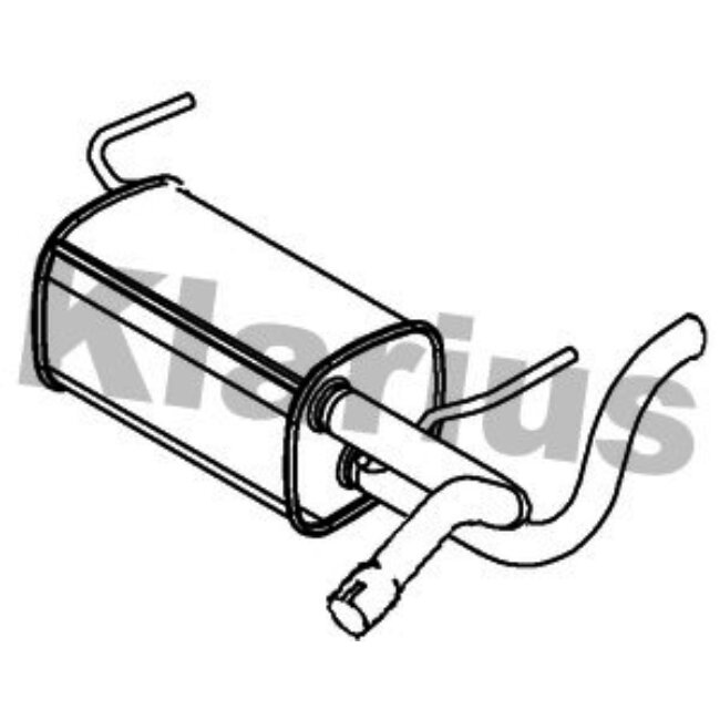 Tube D'échappement Klarius 211084
