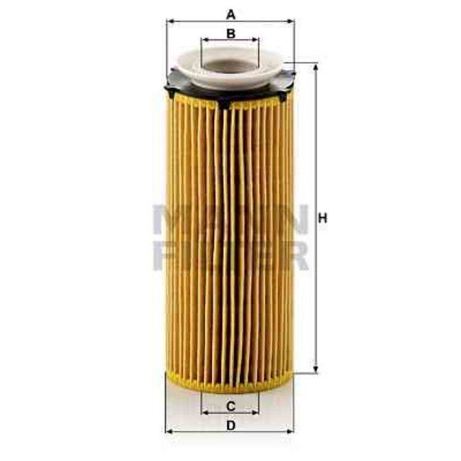 Filtre À Huile Mann-filter Hu720/3x