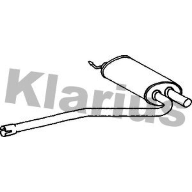 Silencieux Intermédiaire Klarius 220526