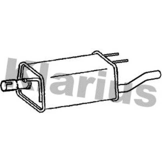 Silencieux Arrière Klarius 220840