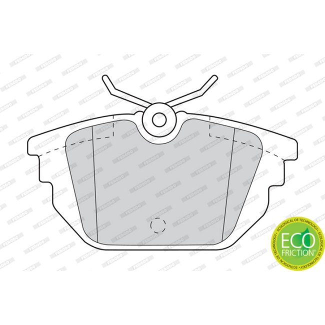 4 Plaquettes De Frein Ferodo Fdb1113