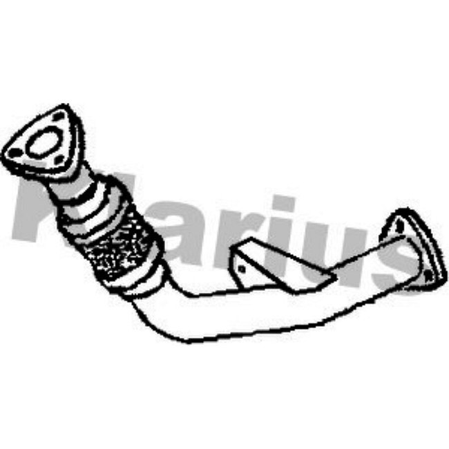 Tuyau Avant Pour Catalyseur Klarius 302024