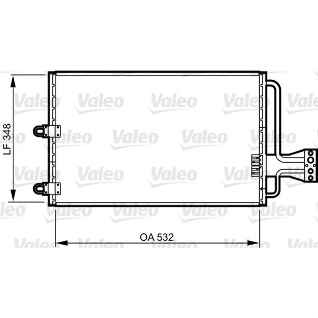 Condenseur Valeo 816803