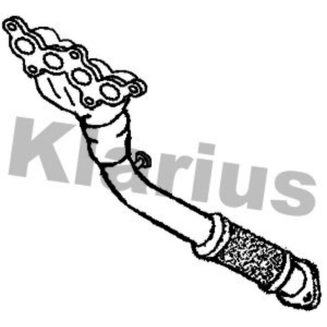 Tube D'échappement Klarius 301863