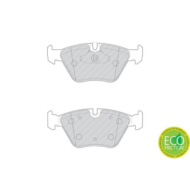 4 Plaquettes De Frein Ferodo Fdb4753