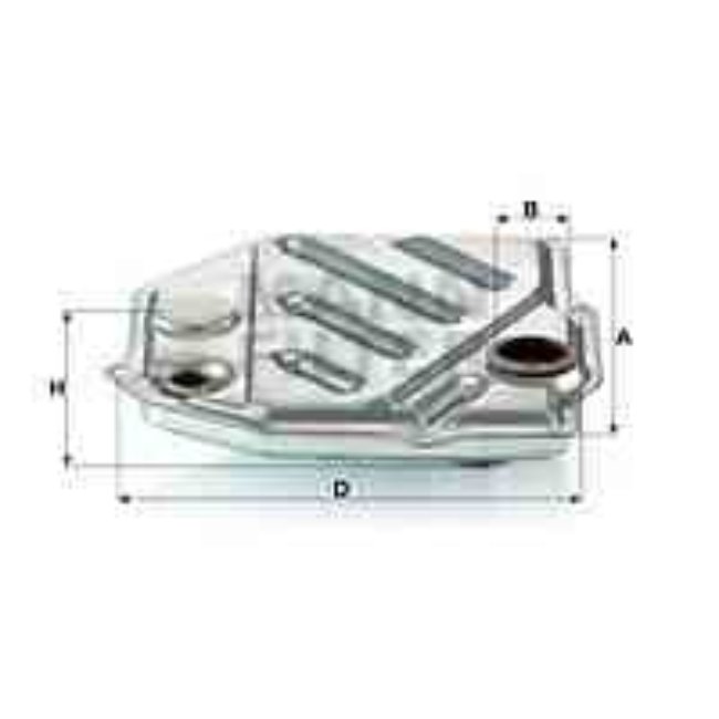 Filtre À Huile Mann-filter H1914/1kit