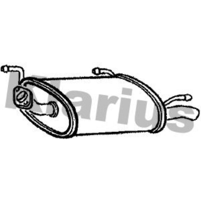 Silencieux Arrière Klarius 210799