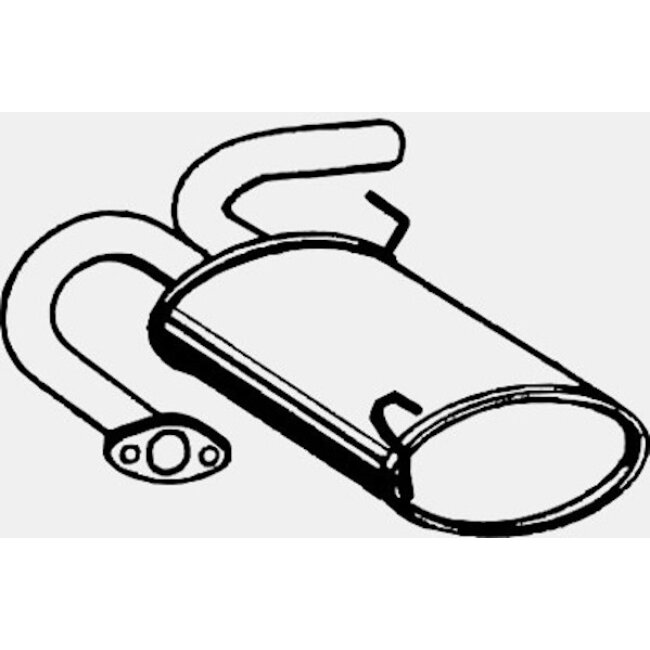 Silencieux Arrière Nps N430n182