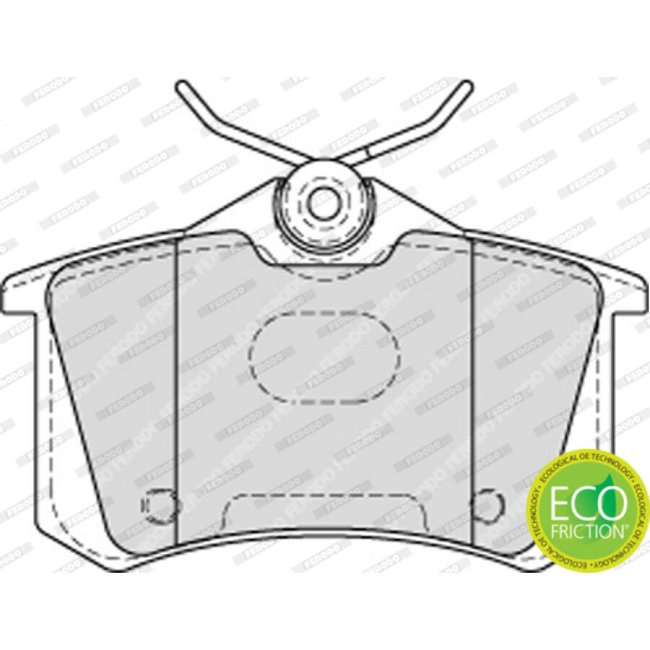 4 Plaquettes De Frein Ferodo Fdb4178