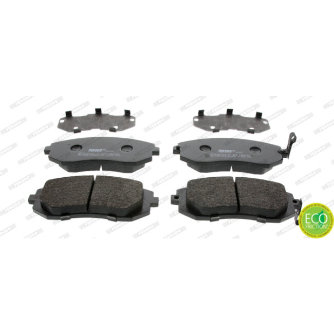 4 Plaquettes De Frein Ferodo Fdb1639