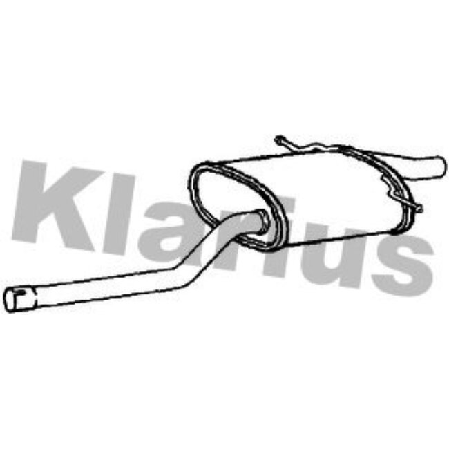 Silencieux Arrière Klarius 250852