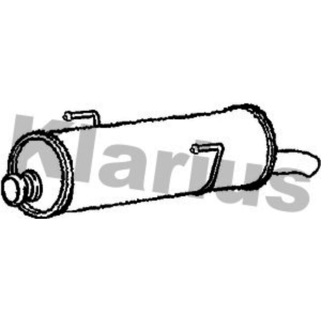 Silencieux Arrière Klarius 210908