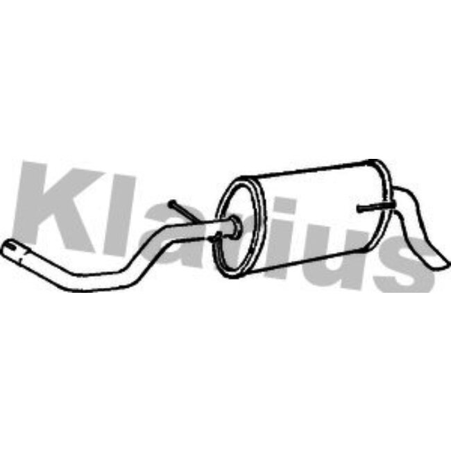 Silencieux Arrière Klarius 220697