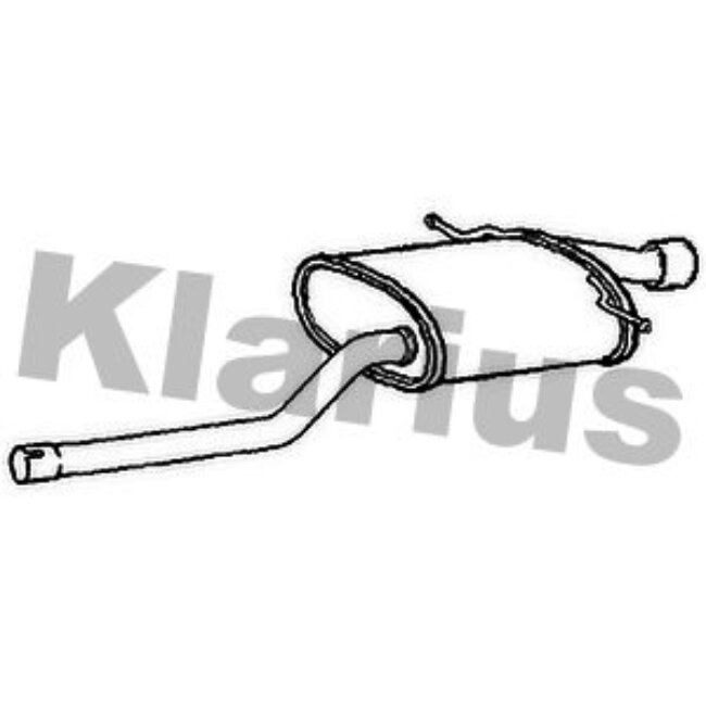 Silencieux Arrière Klarius 250849