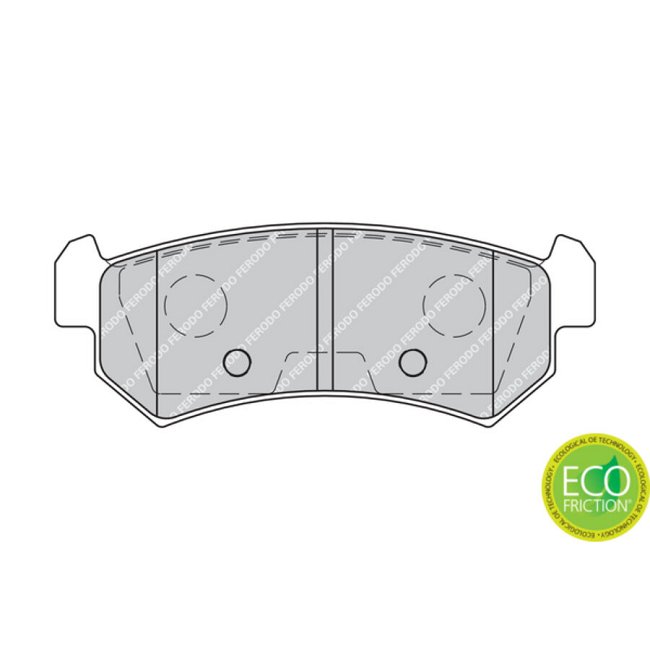 4 Plaquettes De Frein Ferodo Fdb1889