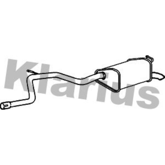 Tube D'échappement Klarius 250461