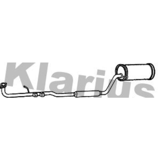 Silencieux Intermédiaire Klarius 270520