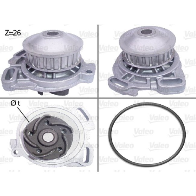 Pompe À Eau Valeo 506190