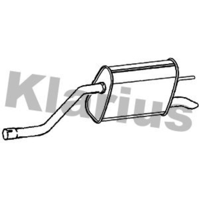 Silencieux Arrière Klarius 231416