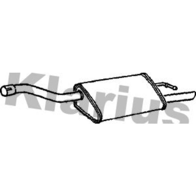 Silencieux Arrière Klarius 220642