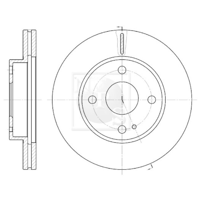 1 Disque De Frein Nps M330a44