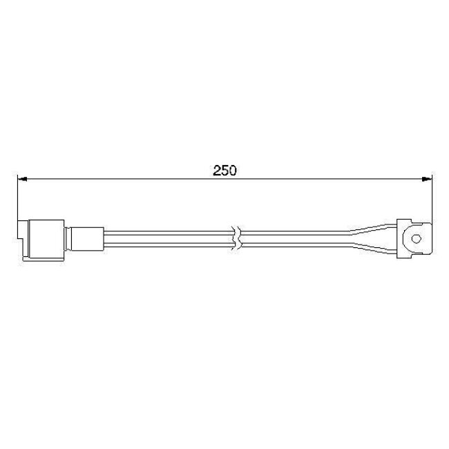 Témoin D'usure Bosch 1987474905