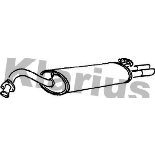 Silencieux Arrière Klarius 240500