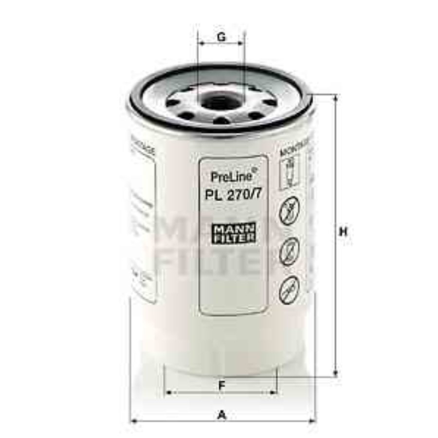 MANN-FILTER WK 8053 Z Filtre à Carburant - Pièces Auto 24