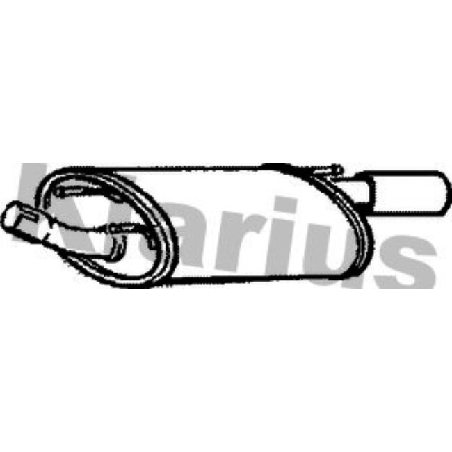 Silencieux Arrière Klarius 220669